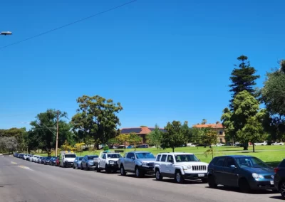 Palmer Gardens 01 Parking is heavily used