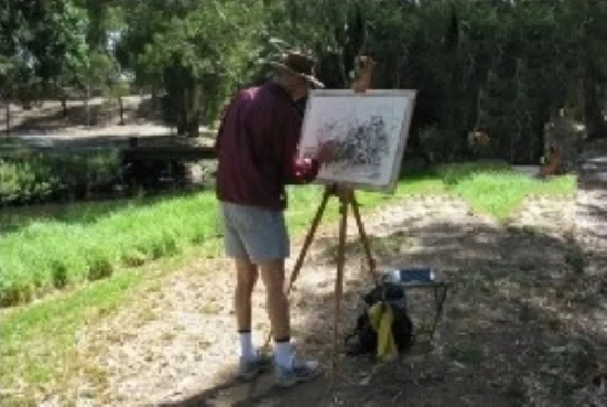 Plein air sketching Plein air sketching