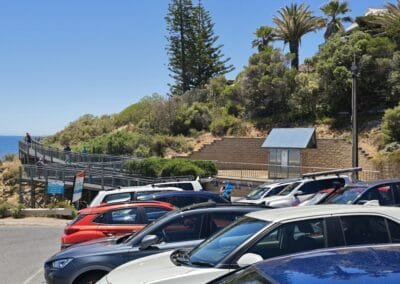 Marino Rocks - car park and toilet