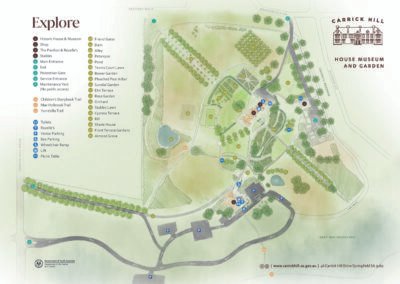Carrick Hill Site Map