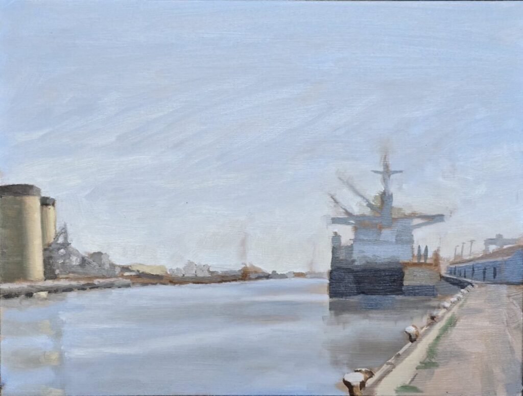 2025-03-21 - John - City of Adelaide Clipper Ship, Port Adelaide - nearby wharf - week 2