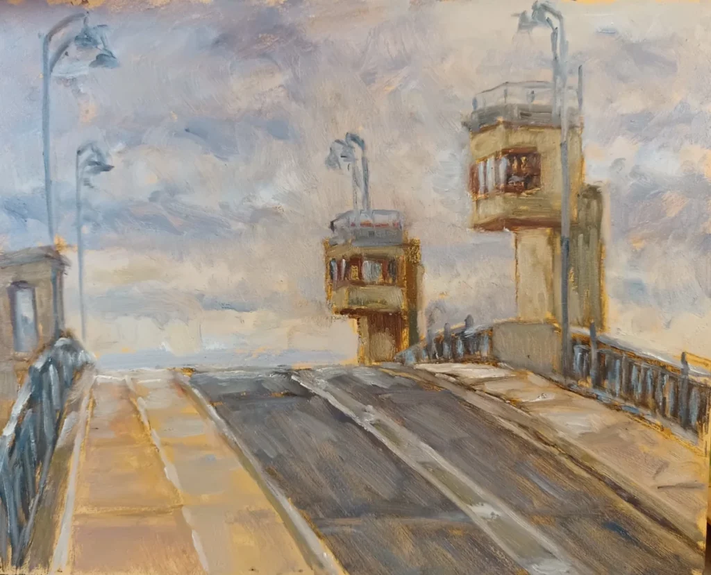 2023-03-03 - Evan - Port Adelaide Wharf area - Birkenhead Bridge
